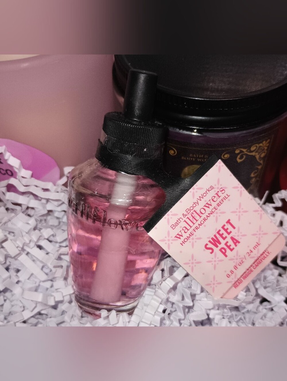 BATH AND BODY WORKS SWEET PEA WALLFLOWER FRAGRANCE REFILL